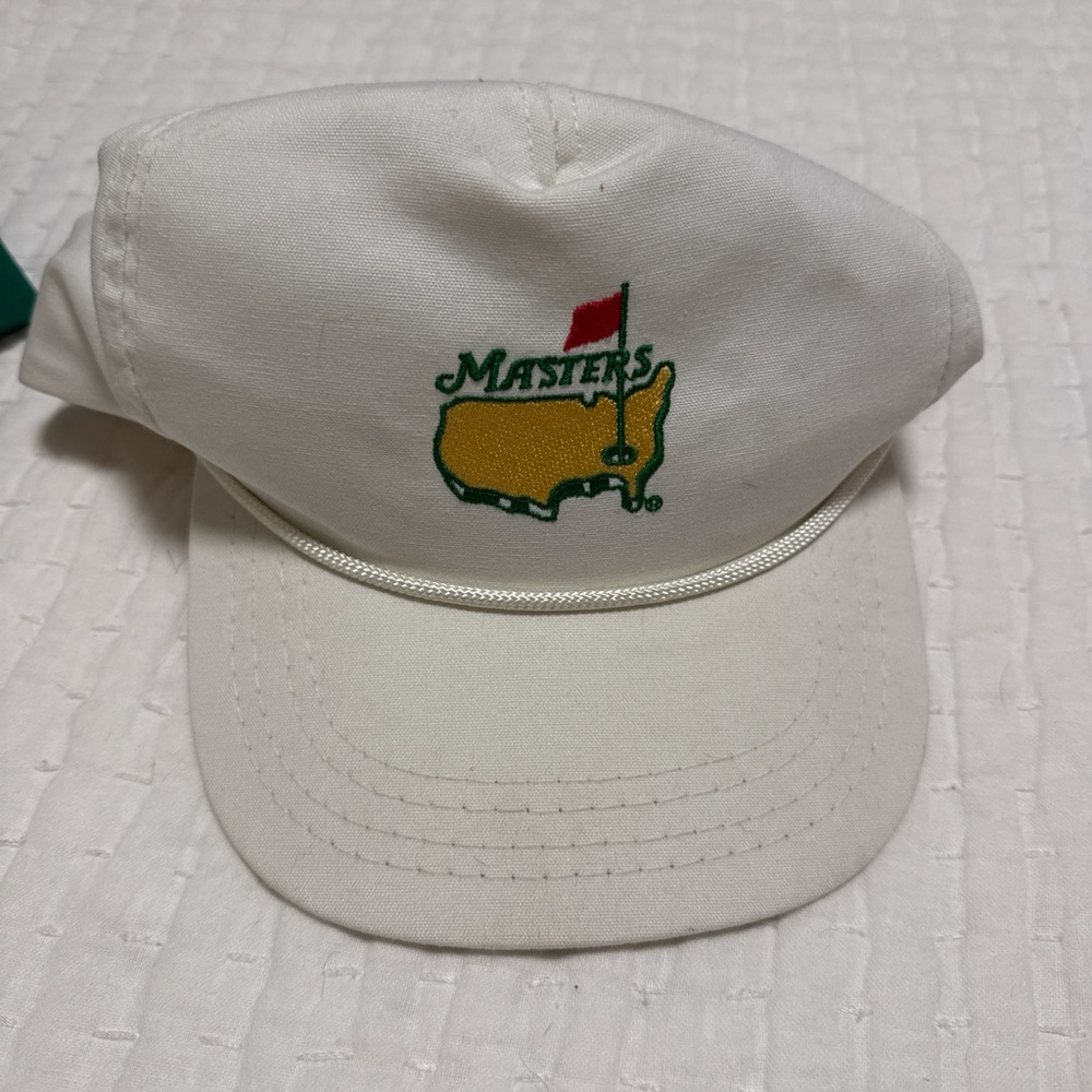 White Masters Golf Cap